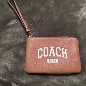 Coach Varsity Wristlet with Logo